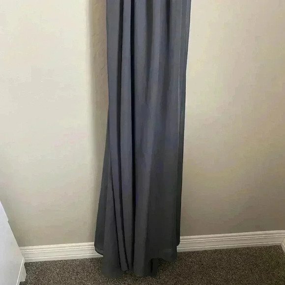 Meghan LA Enchanted‎ Garden Maxi Dress Gray - Picture 9 of 16